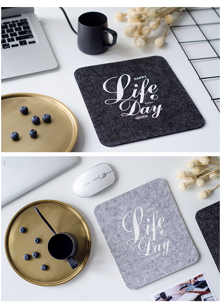 Mouse pad，original，Typesetting design，product design，felt，