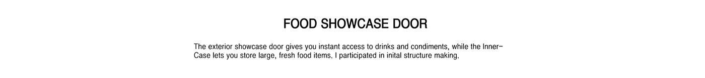 Samsung，high-capacity，Food display cabinet，Refrigerator，industrial design，Home appliance design，