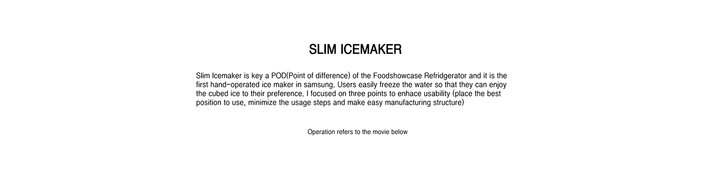 Samsung，high-capacity，Food display cabinet，Refrigerator，industrial design，Home appliance design，