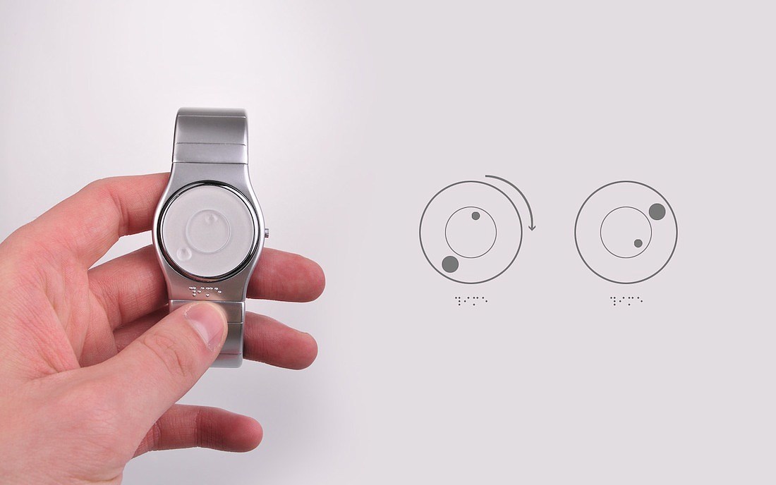 Blind Watch，touch，Creative design，industrial design，General image，