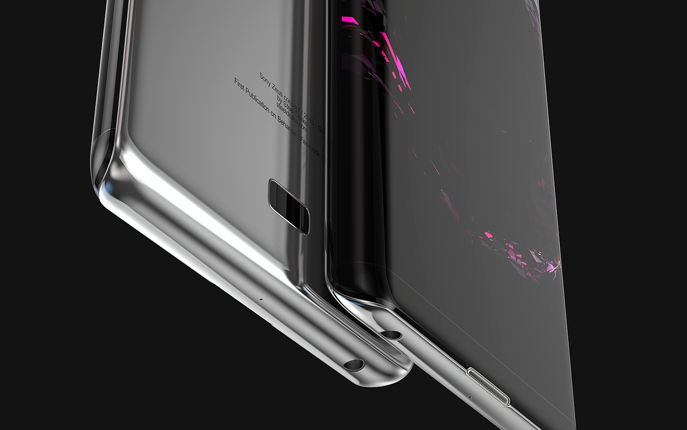 sony，Sony，Intelligent mobile phone，Appearance design，zeus，Zeus，conceptual design，