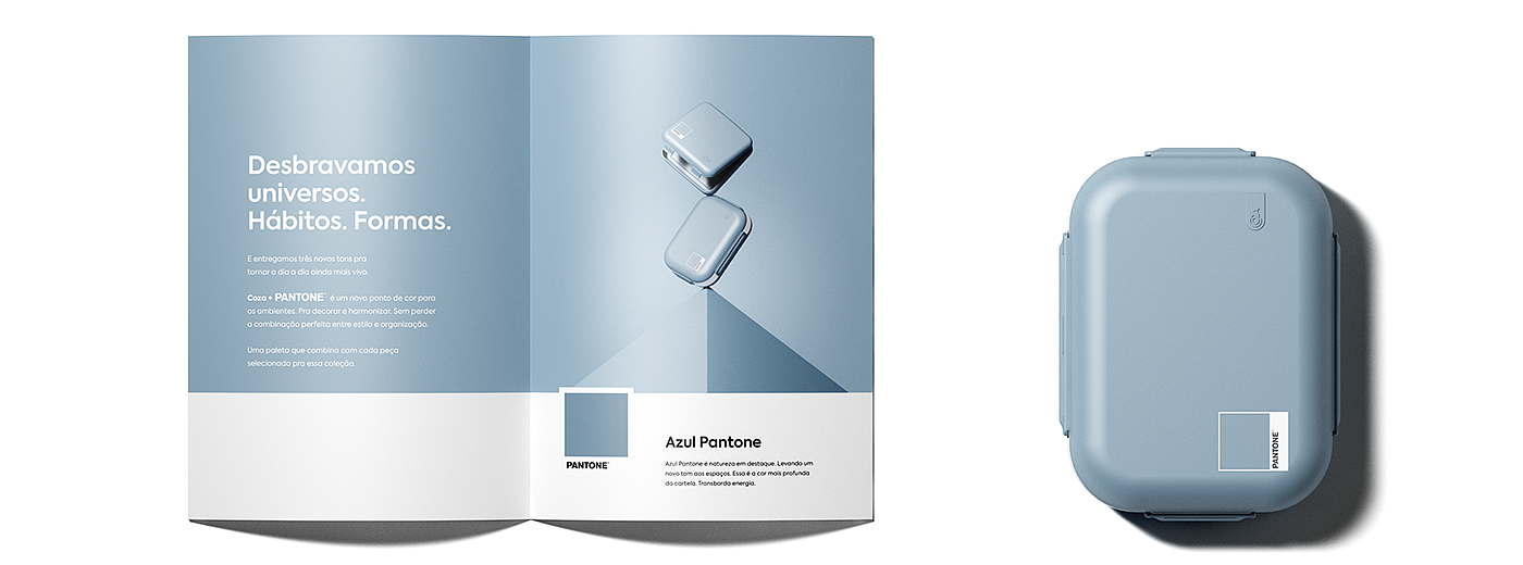 Coza + PANTONE ™，Product packaging，Art design，Color matching，