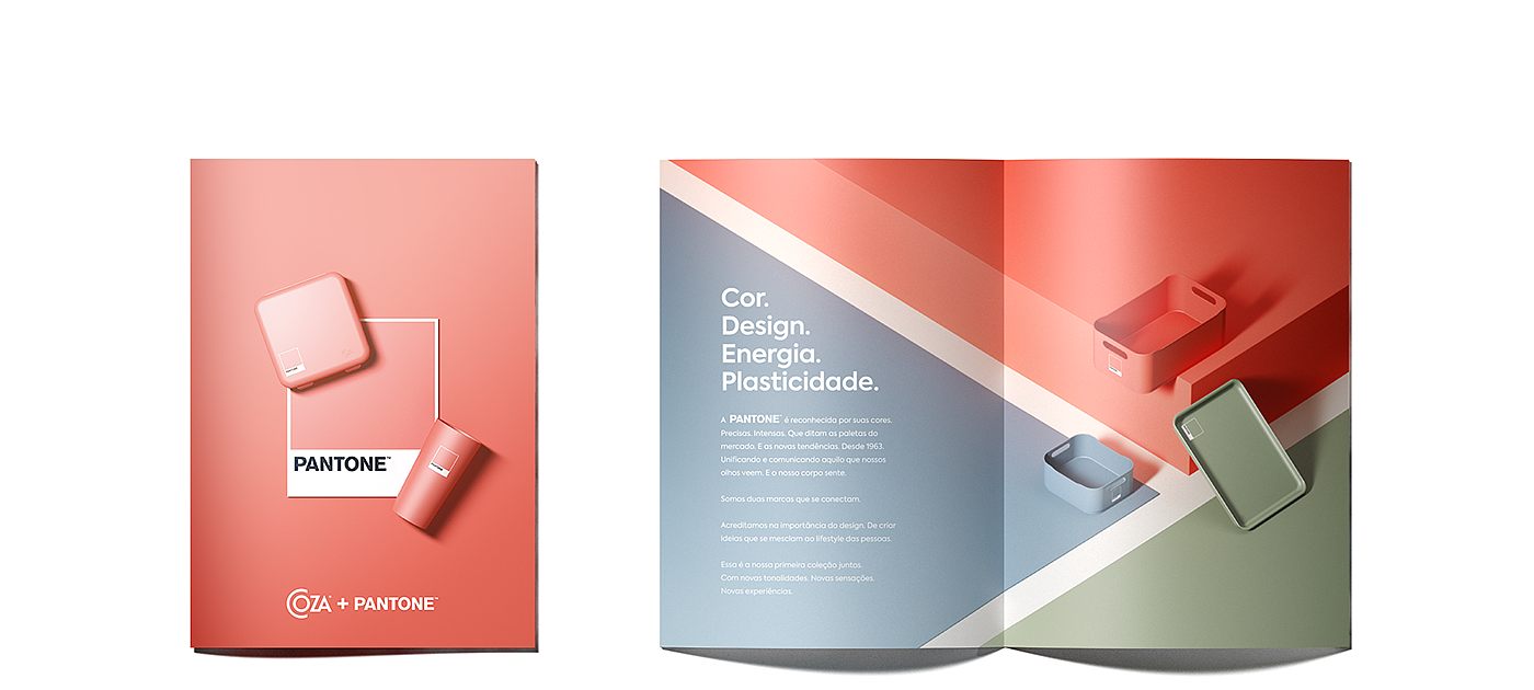 Coza + PANTONE™，产品包装，艺术设计，色彩搭配，