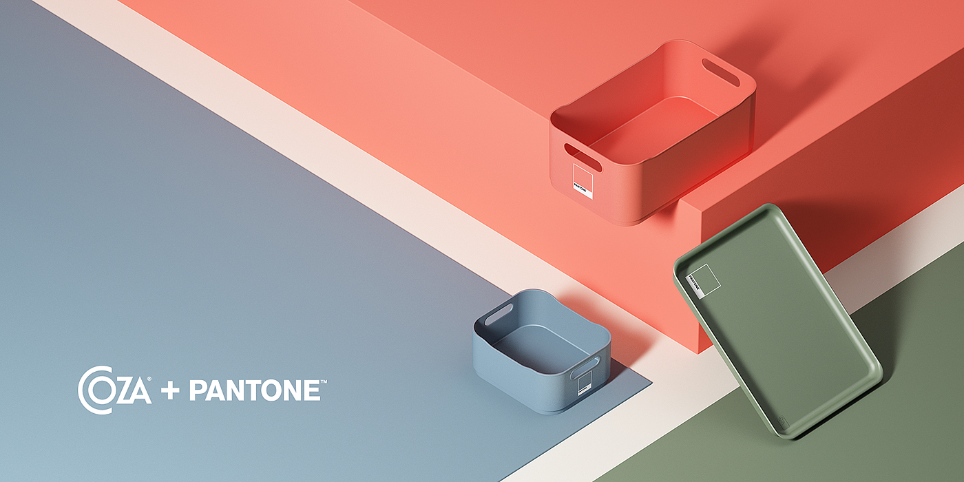 Coza + PANTONE ™，Product packaging，Art design，Color matching，