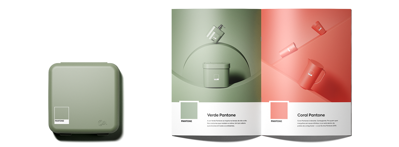 Coza + PANTONE ™，Product packaging，Art design，Color matching，