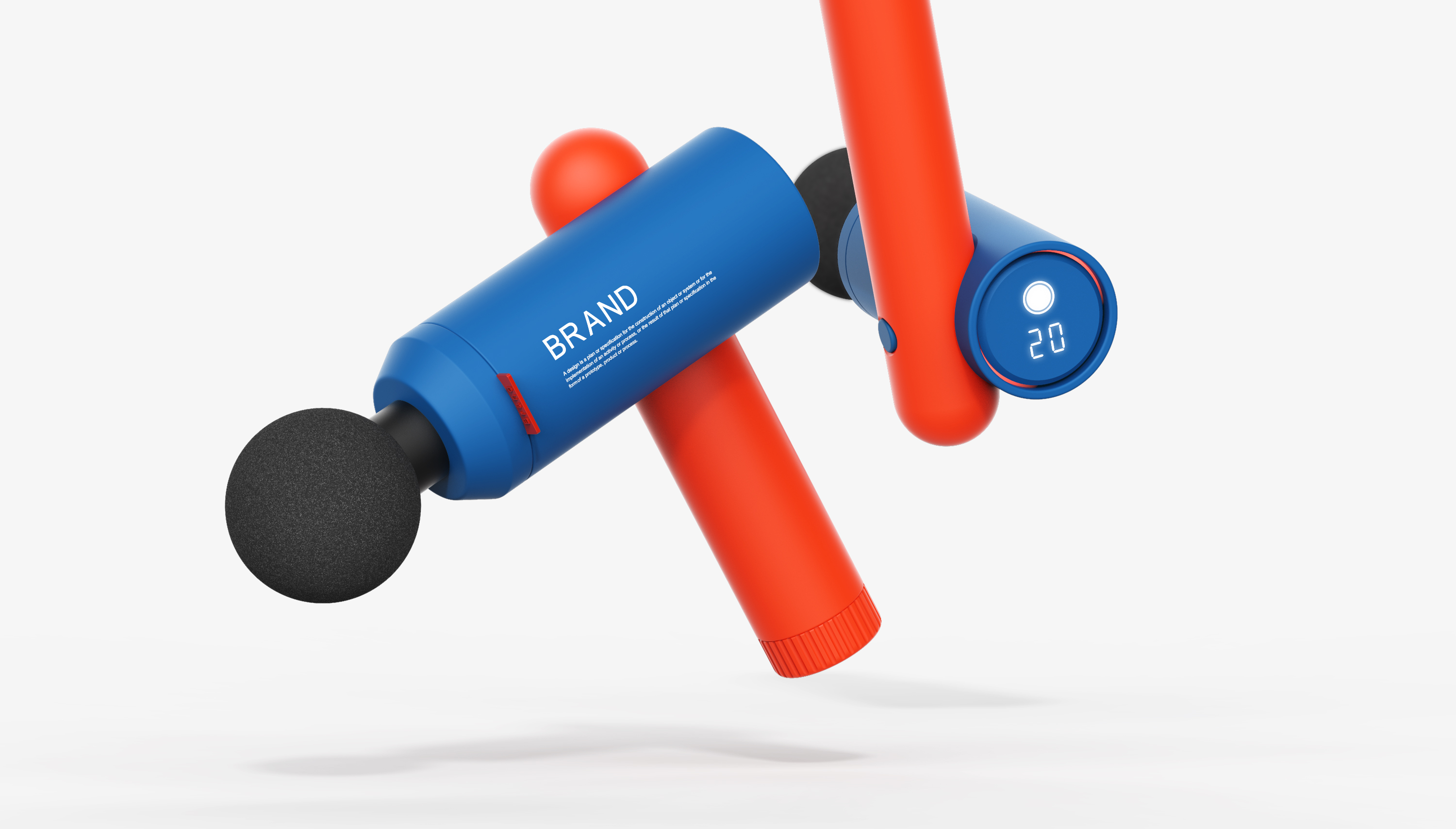 Fascia gun，One shot design，yooooooooooooooooo，