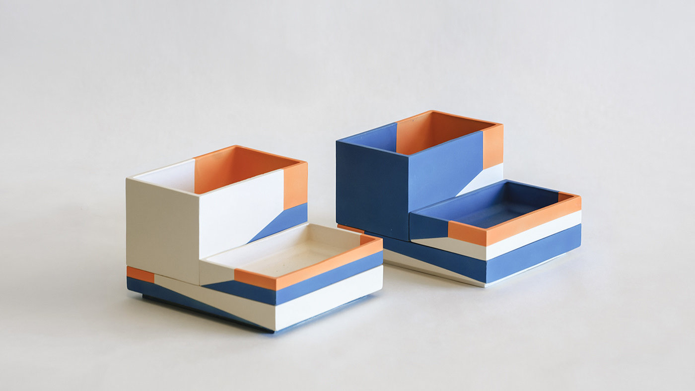 模块化，陶瓷容器，家居用品，创意产品，Modular Ceramics，