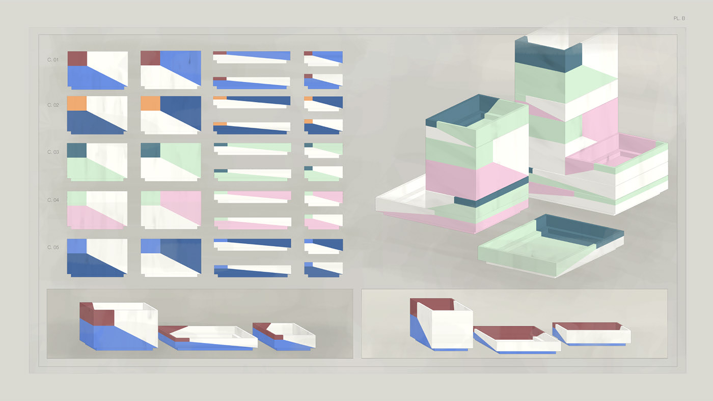 modularization，Ceramic container，Housewear & Furnishings，Creative products，Modular Ceramics，