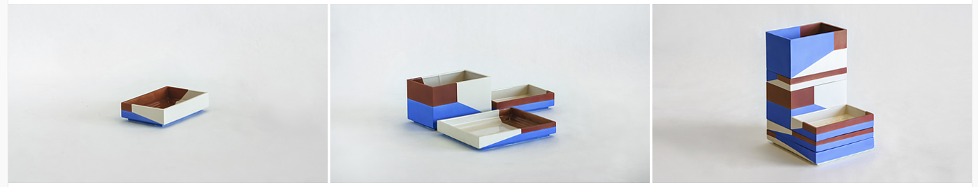 模块化，陶瓷容器，家居用品，创意产品，Modular Ceramics，