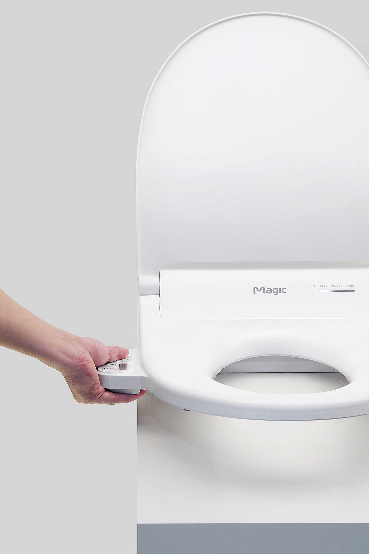 Ultraviolet sterilization，magic，Bidet toilet，General image，industrial design，