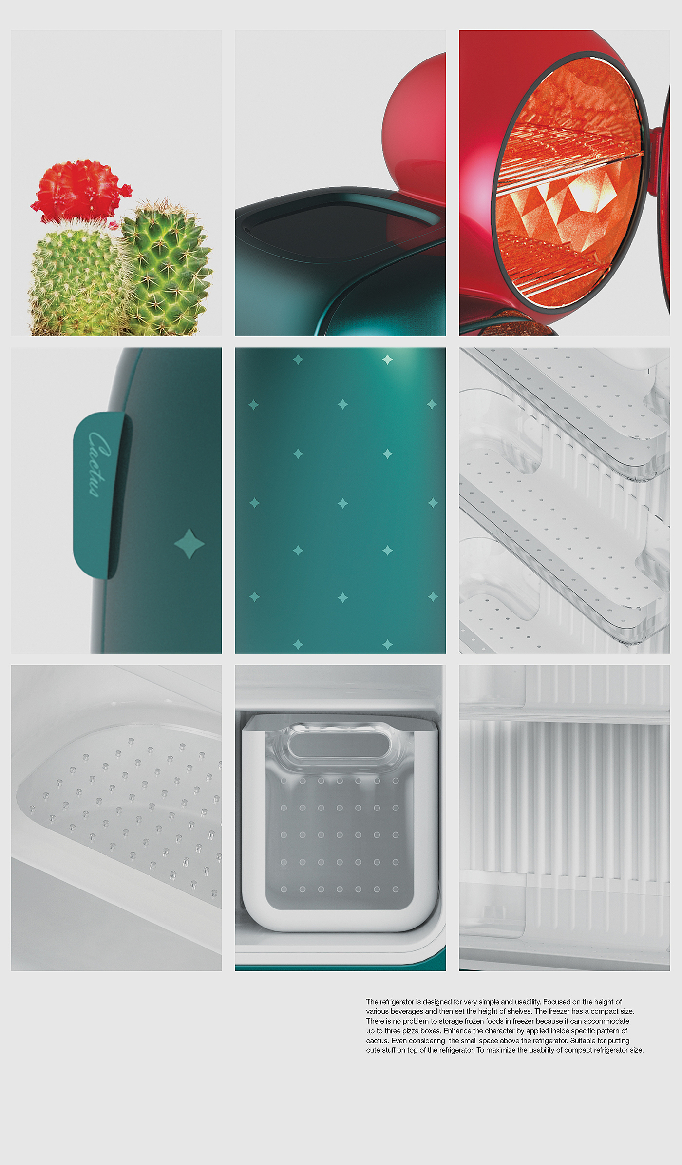 cactus，Refrigerator，refrigeration，heating，General image，