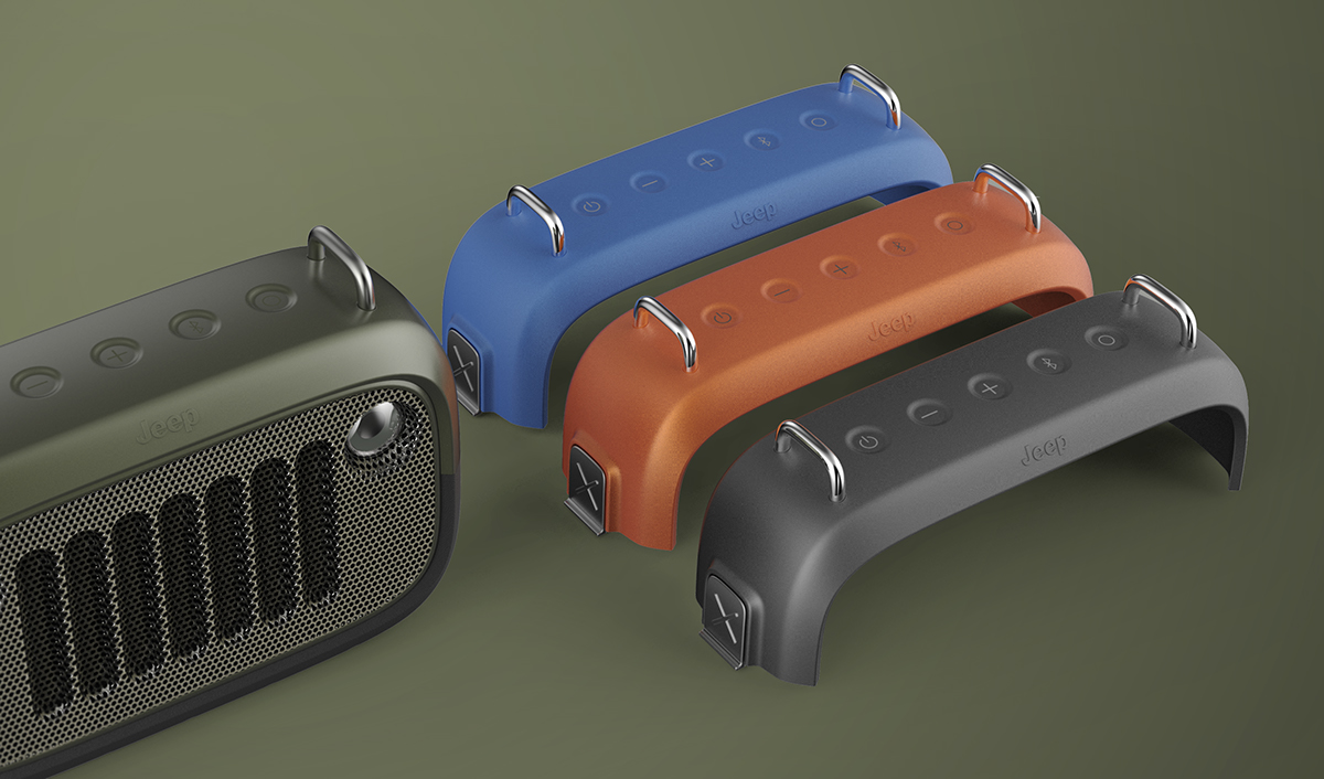 jeep，outdoors，Bluetooth Speaker ，industrial design，General image，