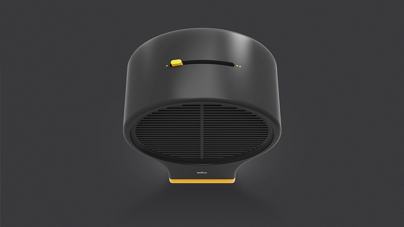 braun，electric fan，Bolang，industrial design，product design，General image，