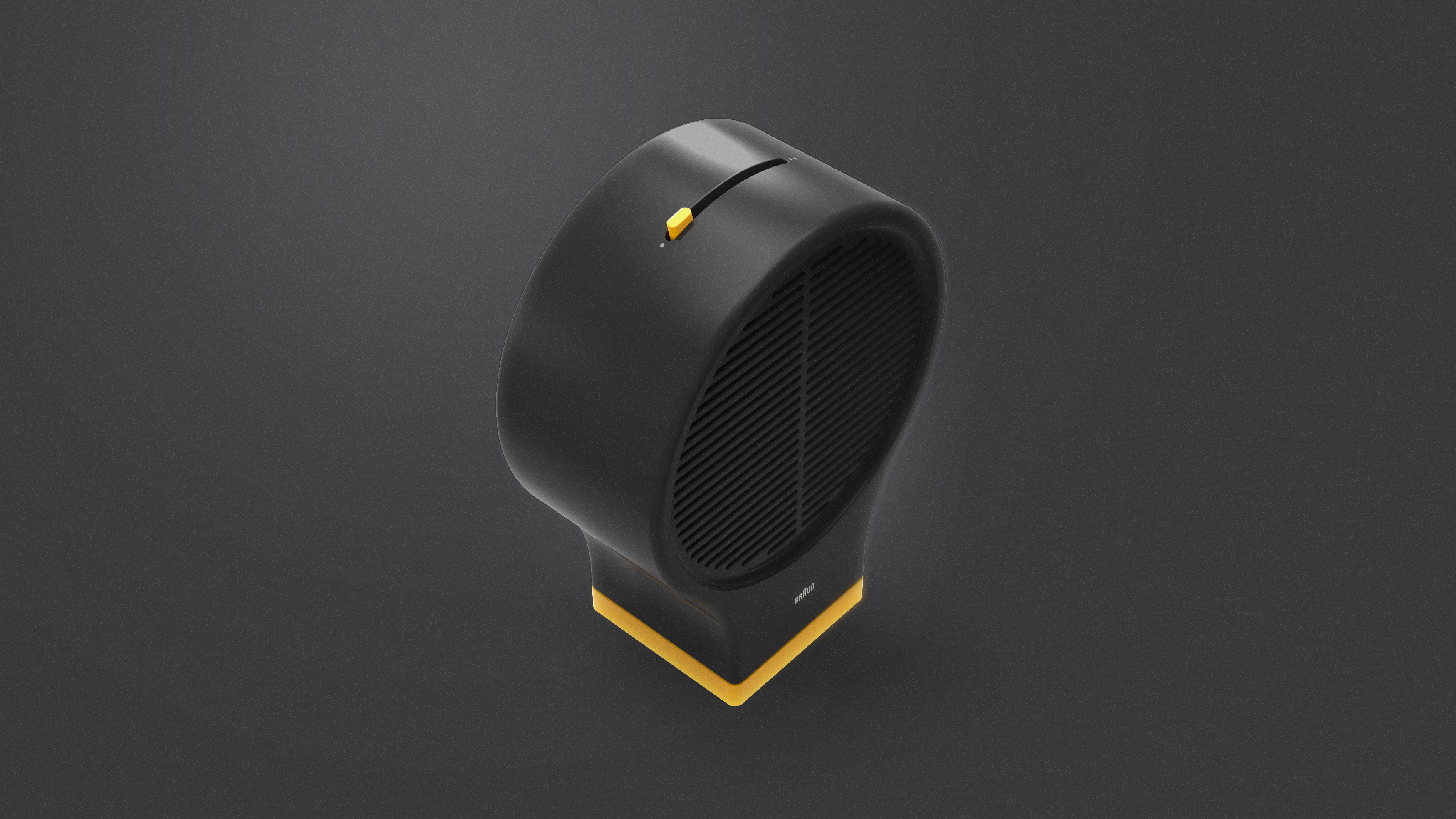 braun，electric fan，Bolang，industrial design，product design，General image，