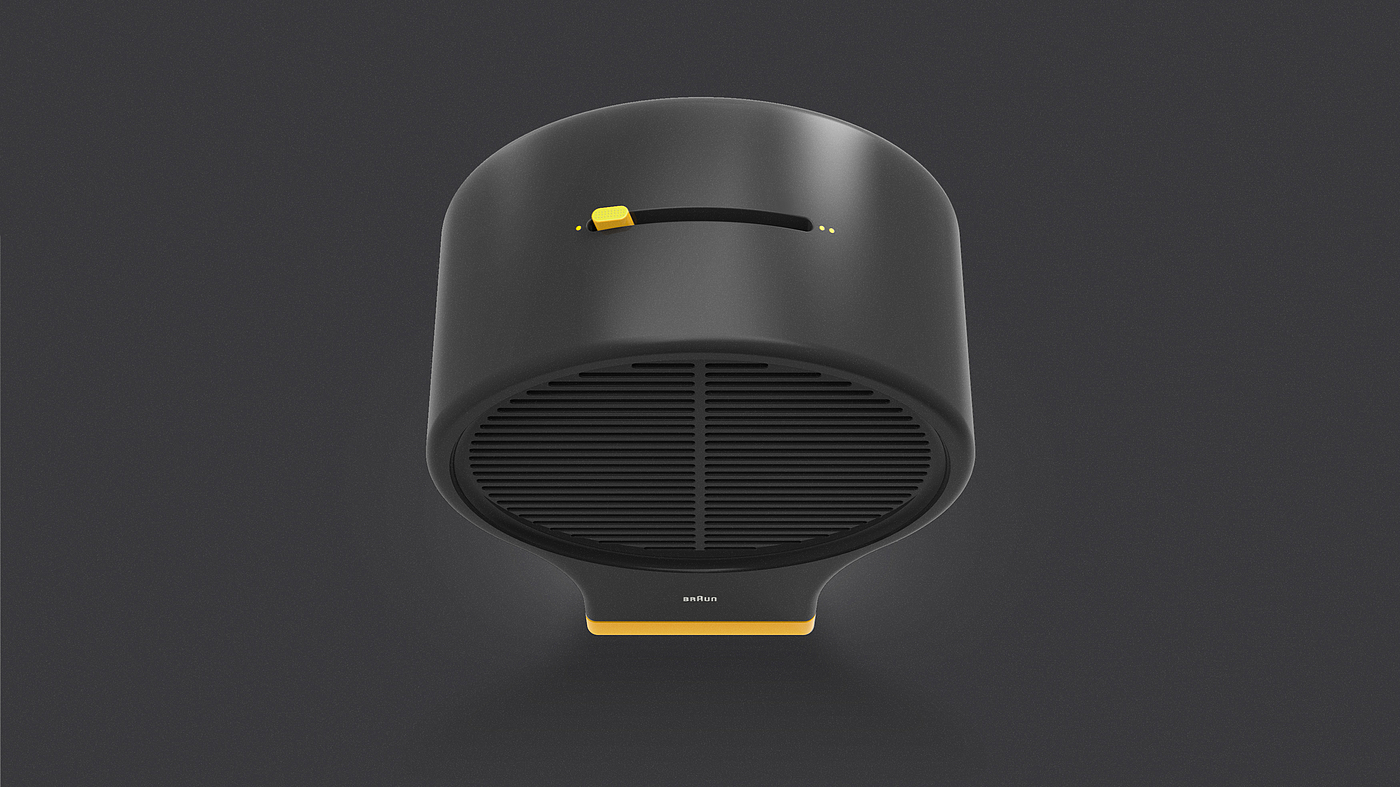 braun，electric fan，Bolang，industrial design，product design，General image，