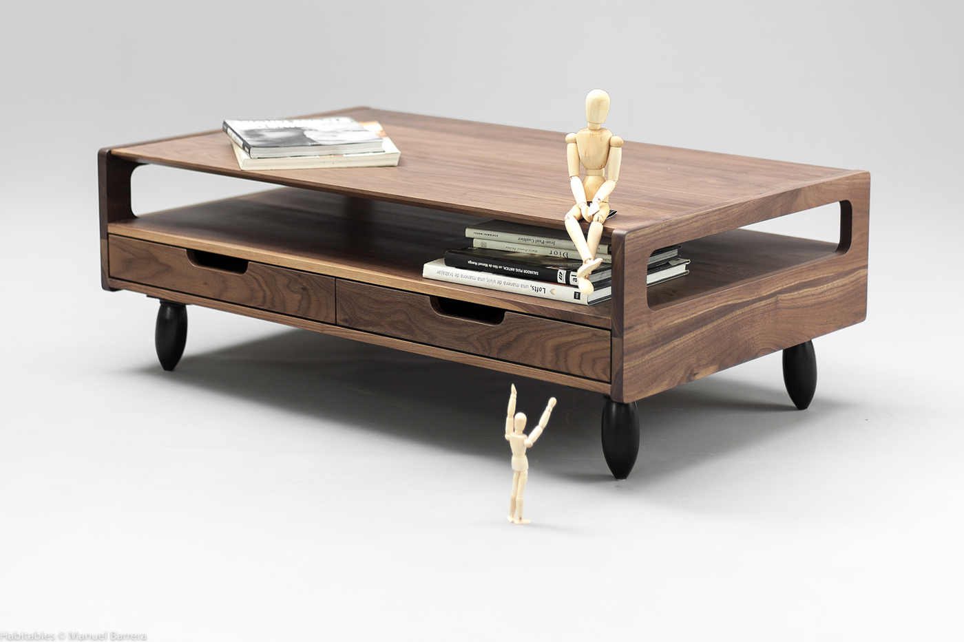 grace，steady，Marble，walnut，collocation，Coffee table，industrial design，