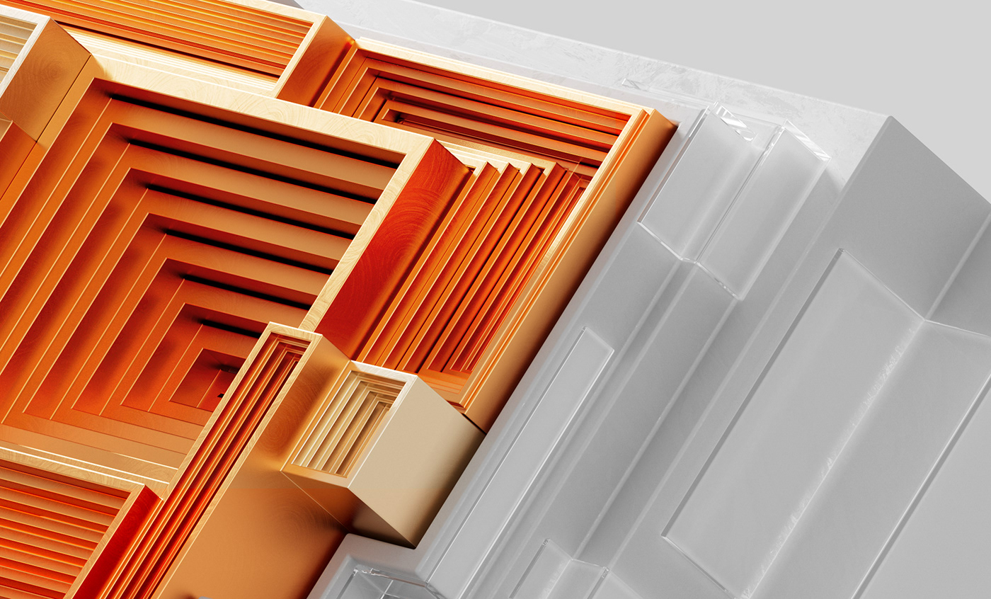 Bird of Paradise，c4d，animation，originality，Digital art，