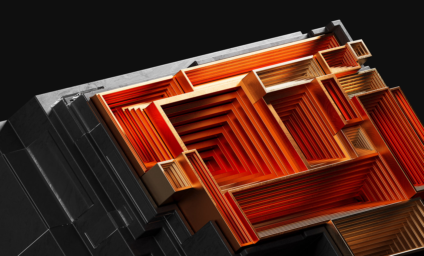 Bird of Paradise，c4d，animation，originality，Digital art，