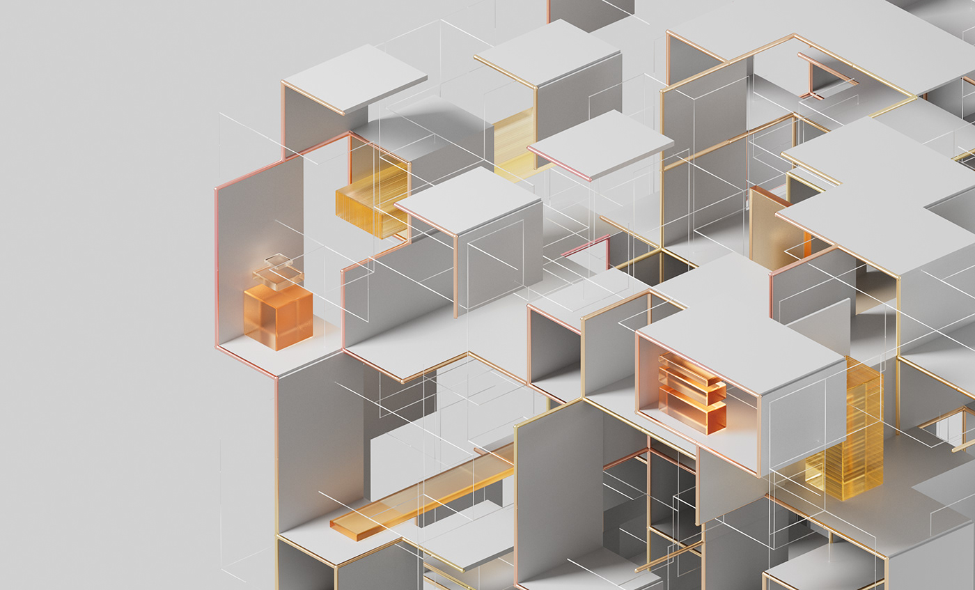 Bird of Paradise，c4d，animation，originality，Digital art，