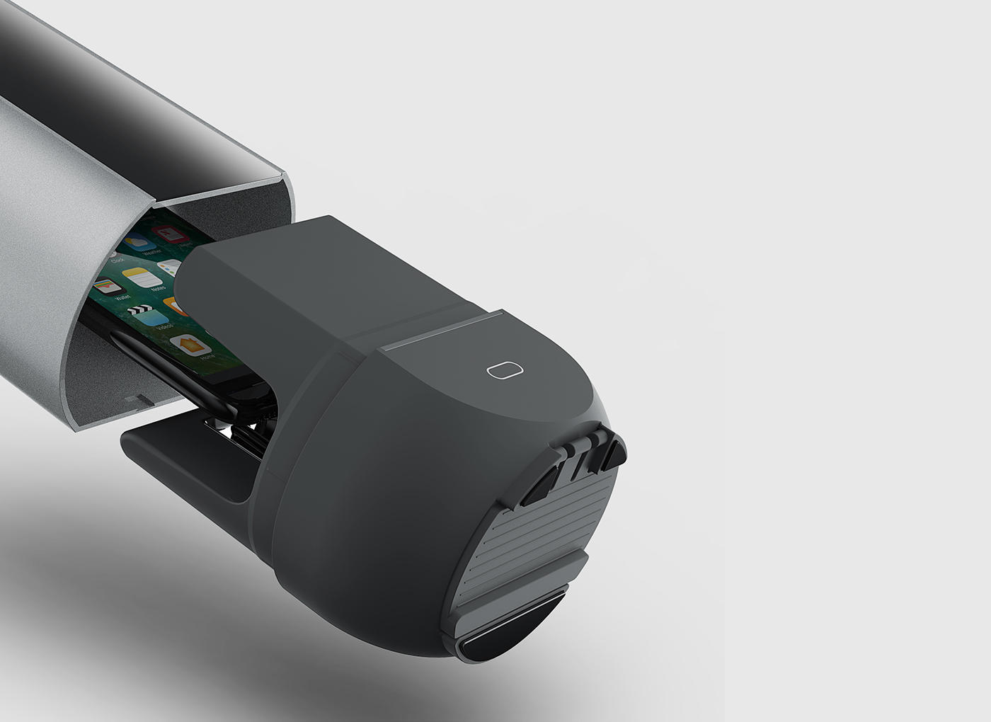 Mobile phone sterilizer，Bacteria，intelligence，industrial design，General image，