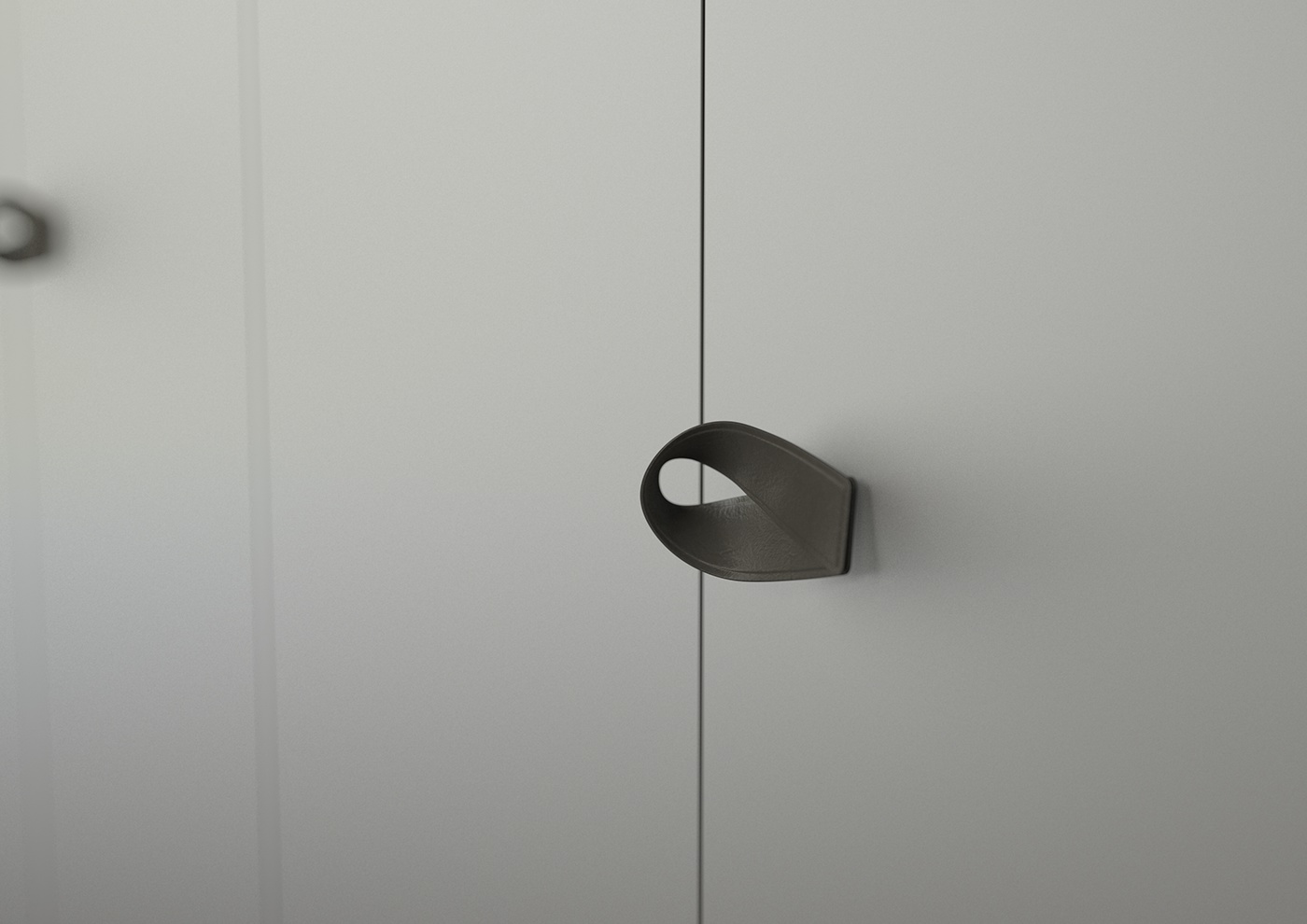 details，convenient，Leather material，cabinet，handle，furniture design ，industrial design，