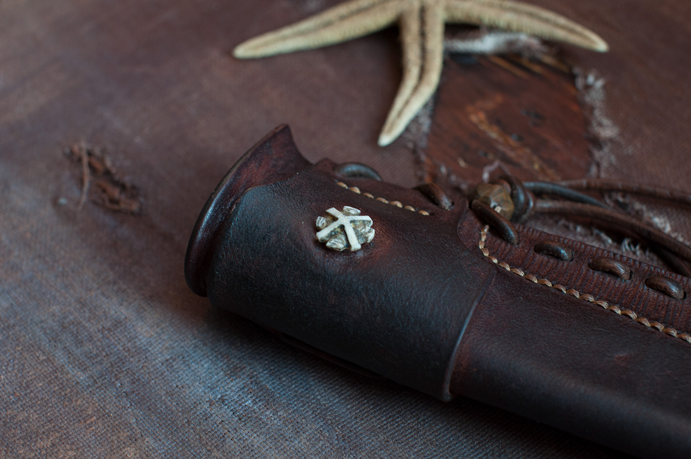 waterproof，stable，ripple，tool，Elk skin rope，Leather material，