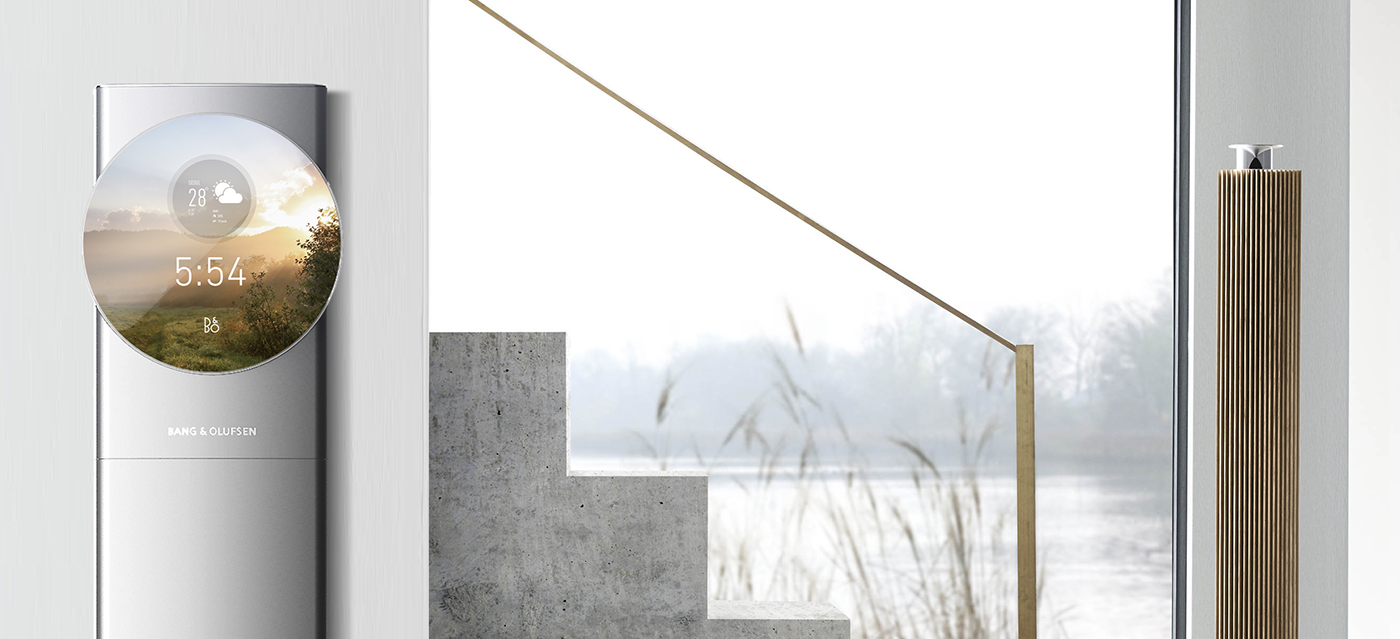 Air conditioner concept machine，Soft wind，weather，time，General image，