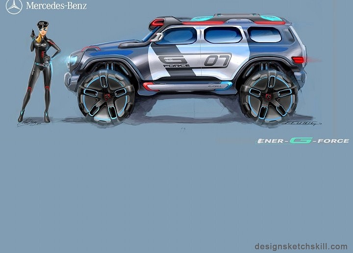 design sketch，Interior design，Automobile design，