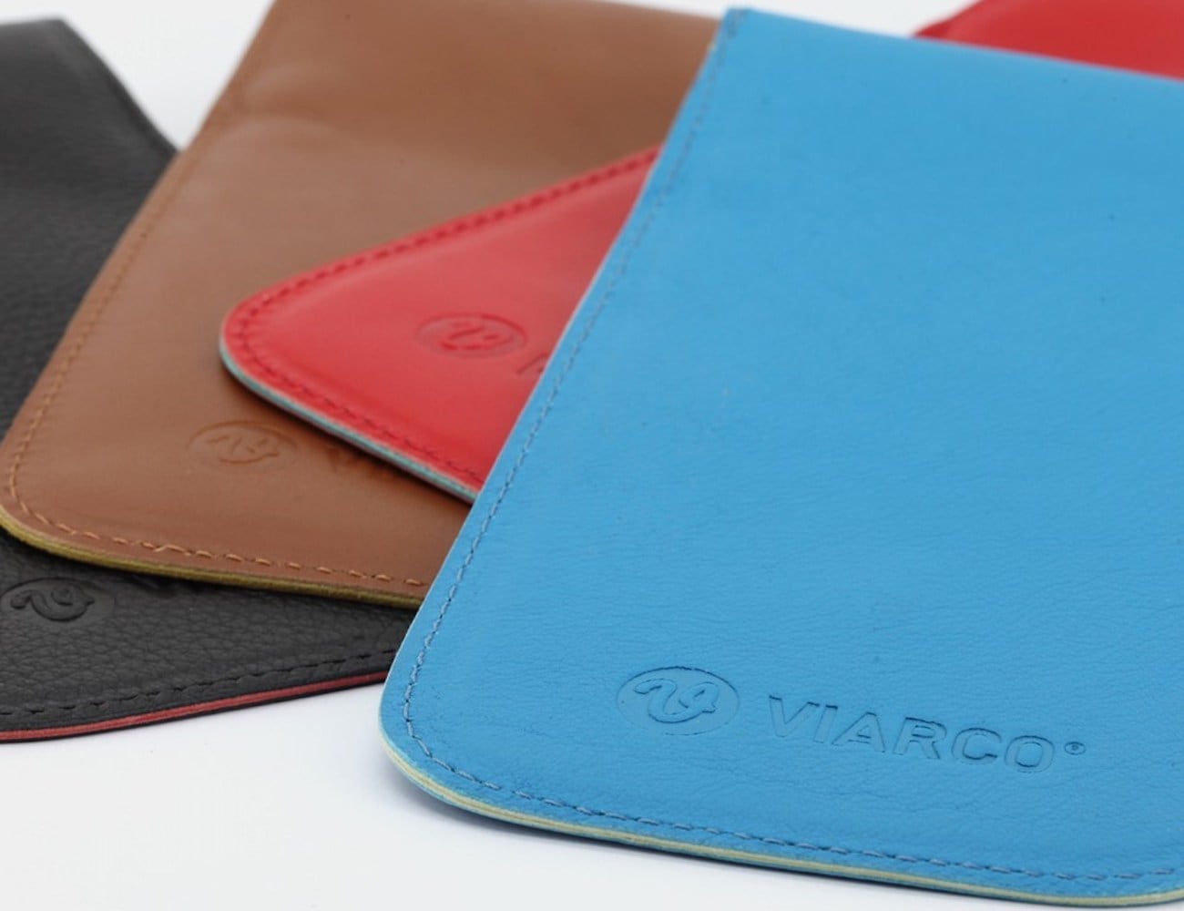 Leather pouch，pencil，Viarco，