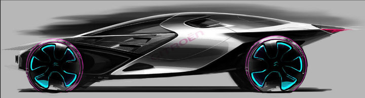 Automobile design，design sketch，