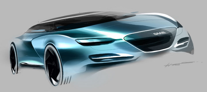 Automobile design，design sketch，