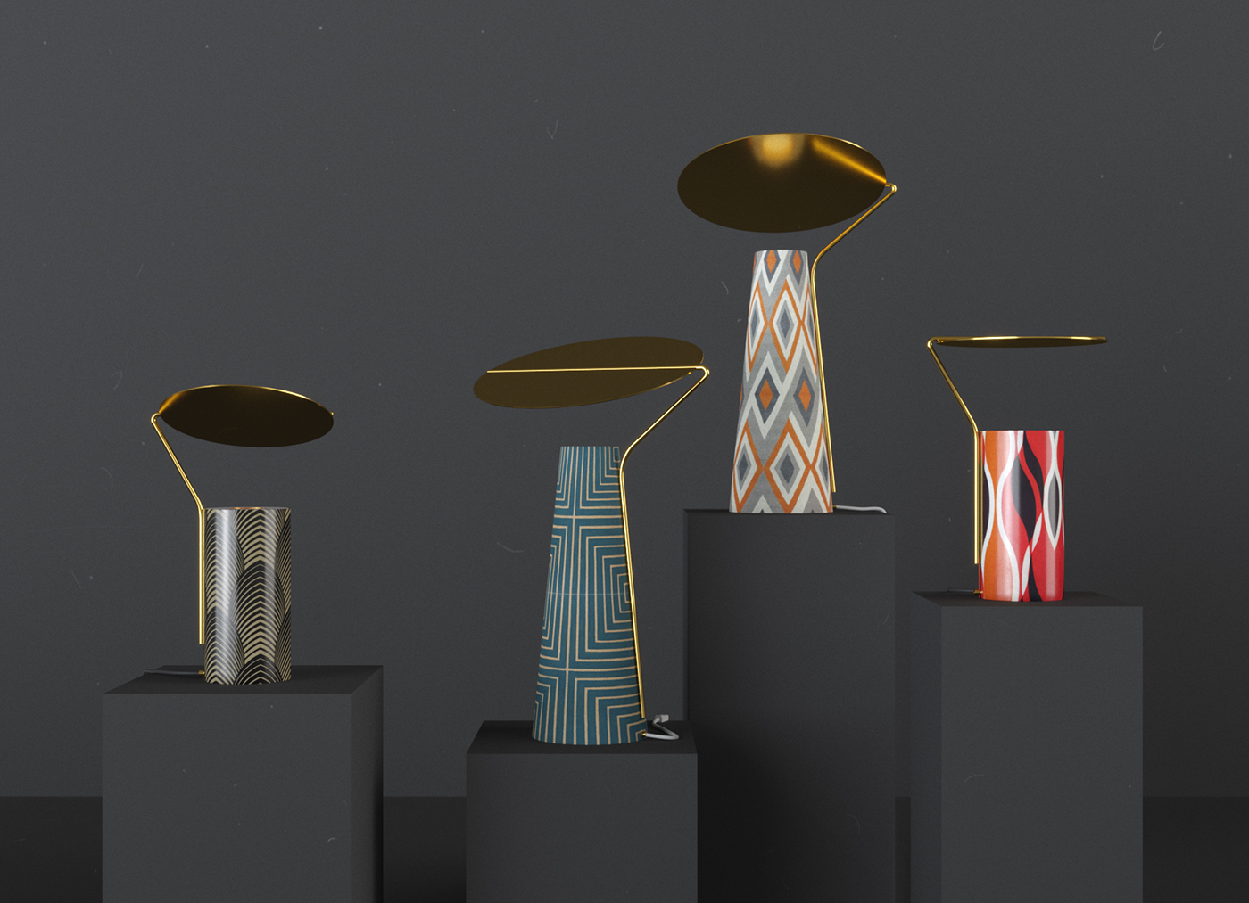 Ukraine，Marble，Desk lamp，industrial design，product design，