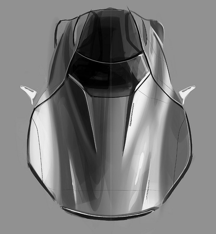 Automobile design，design sketch，