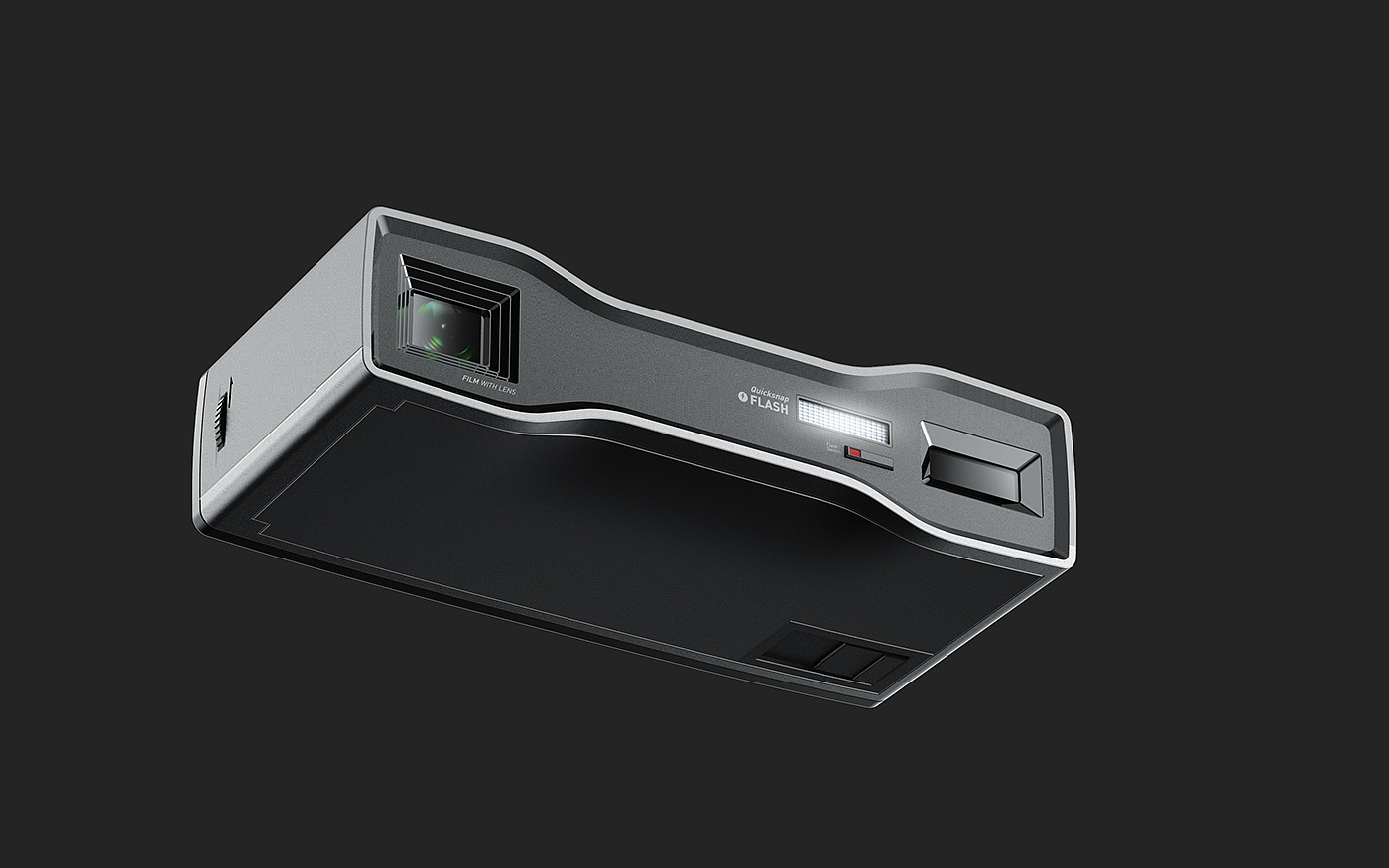 Classic Reprint，Kodak point and shoot camera，camera，Redesign，industrial design，