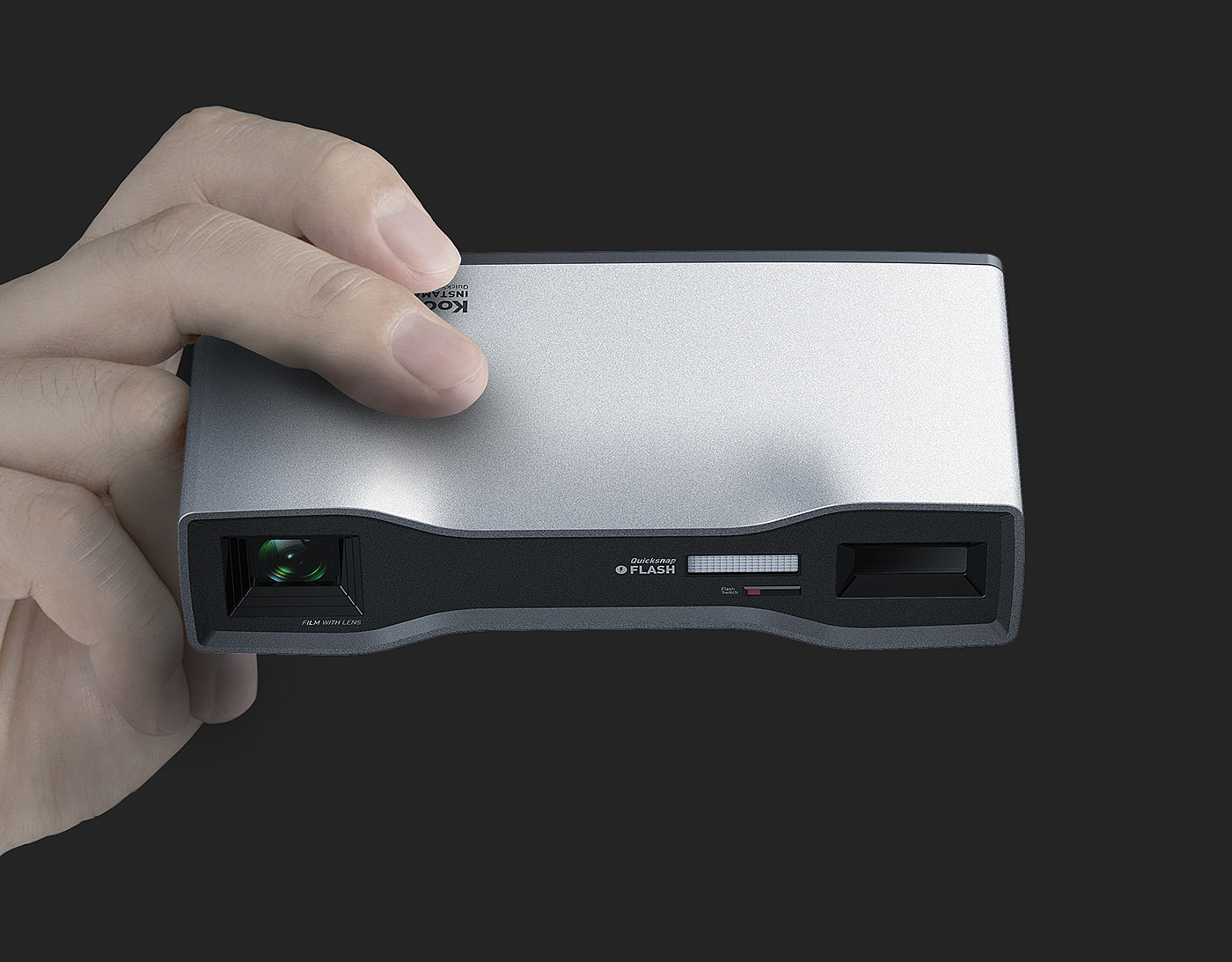 Classic Reprint，Kodak point and shoot camera，camera，Redesign，industrial design，