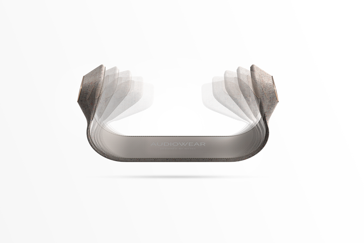 audiowear，headset，speaker，General image，industrial design，