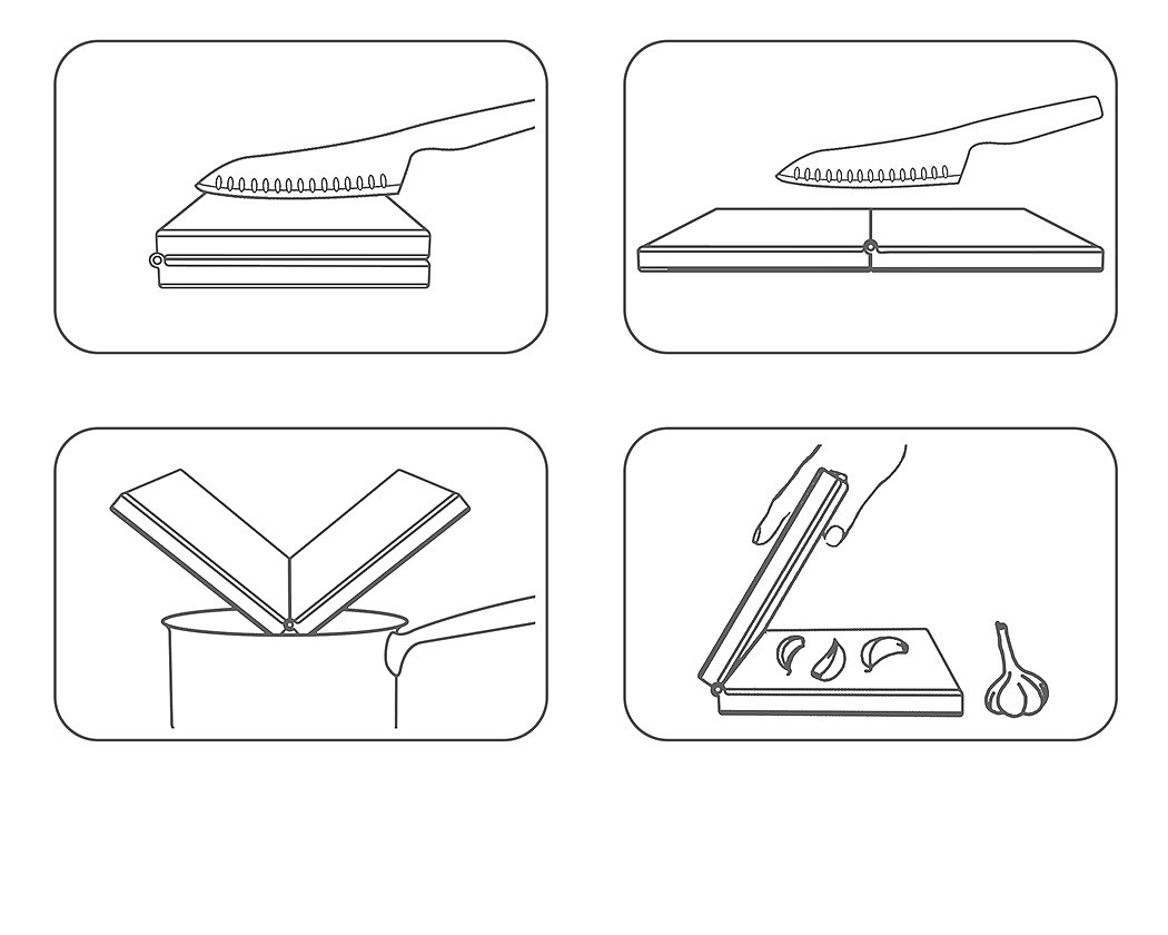 砧板，折叠，厨房用品，创意，普象，