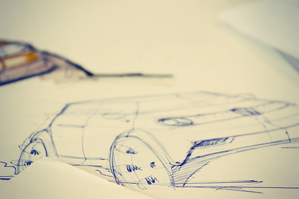 City taxi，conceptual design，Hand drawn，General image，facilitate，industrial design，