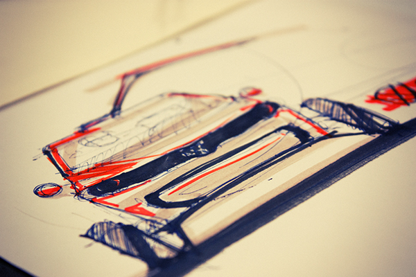 City taxi，conceptual design，Hand drawn，General image，facilitate，industrial design，