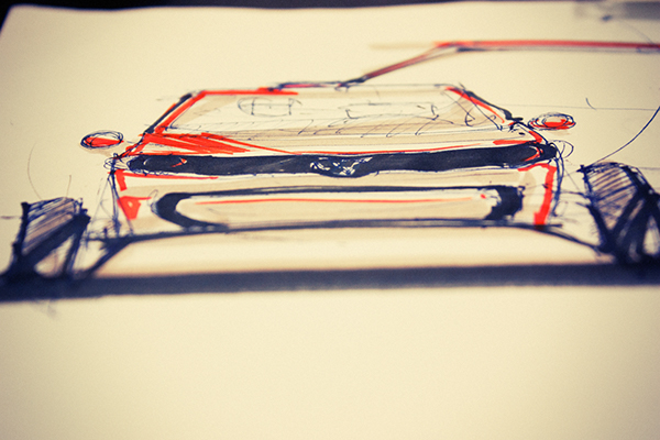 City taxi，conceptual design，Hand drawn，General image，facilitate，industrial design，