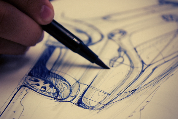 City taxi，conceptual design，Hand drawn，General image，facilitate，industrial design，