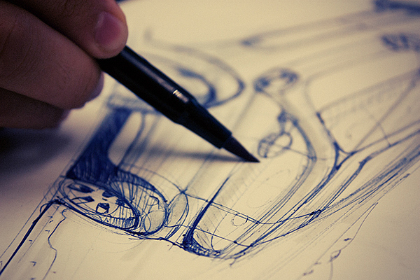 City taxi，conceptual design，Hand drawn，General image，facilitate，industrial design，