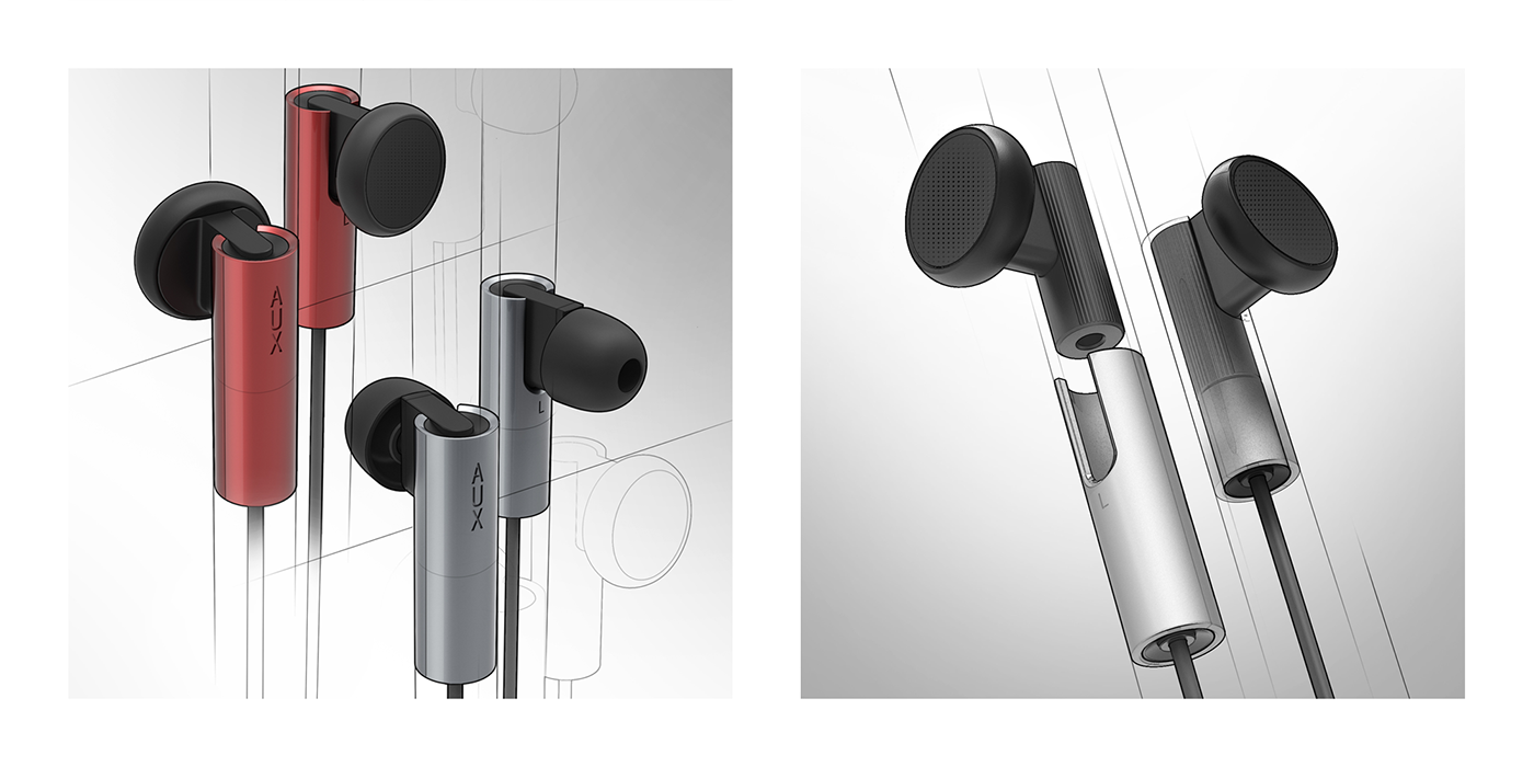 Stereo headset，tone quality，appearance，General image，industrial design，