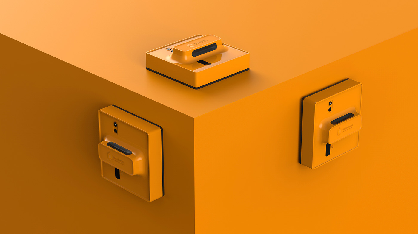 soft，Solar panel，Cleaning robot，fishsecond，Cleaning tools，industrial design，