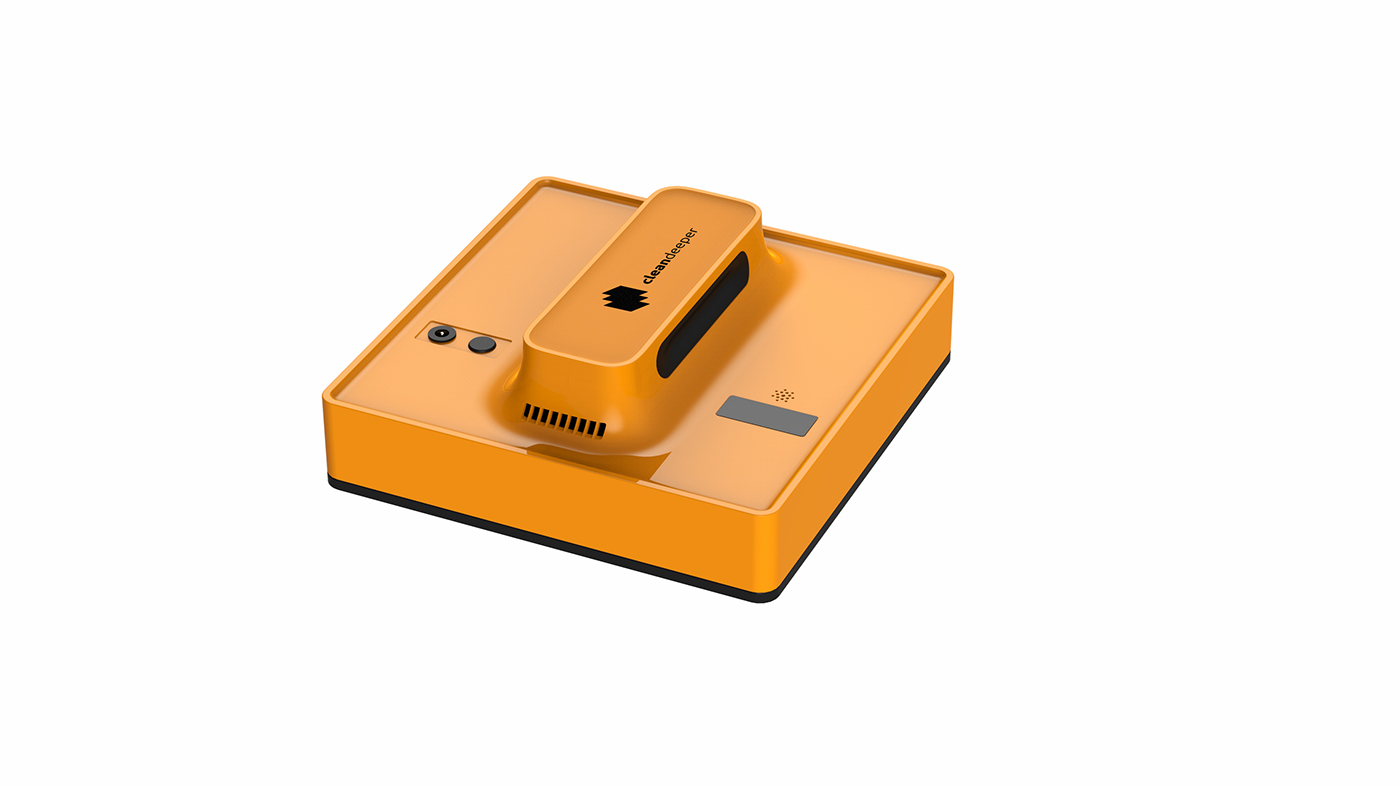 soft，Solar panel，Cleaning robot，fishsecond，Cleaning tools，industrial design，