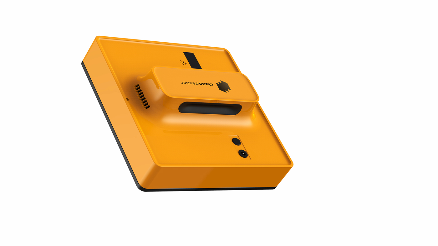 soft，Solar panel，Cleaning robot，fishsecond，Cleaning tools，industrial design，