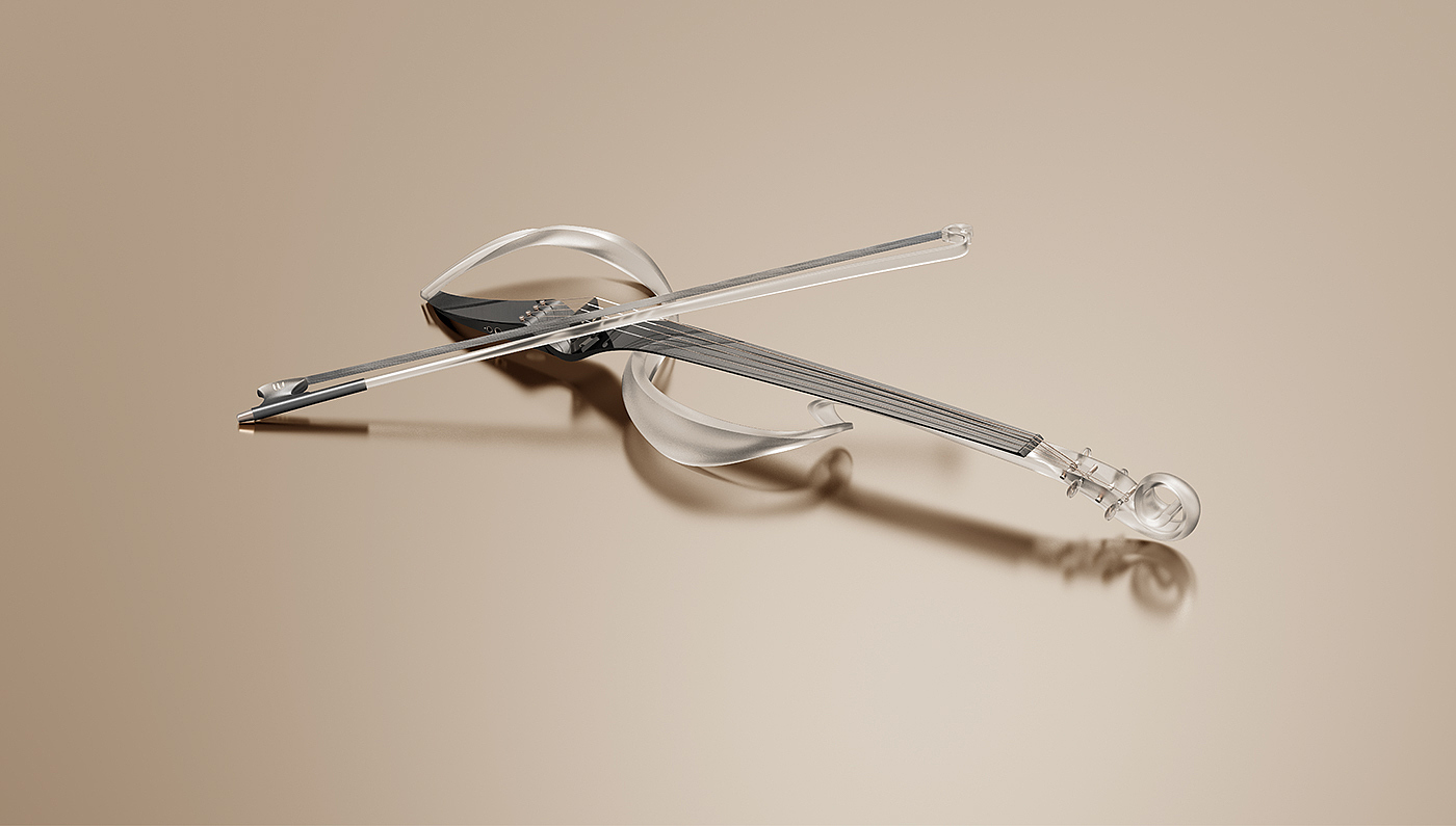 if，Award winning works，master，Electric Violin ，Musical Instruments，LED display，Learning assistance，industrial design，