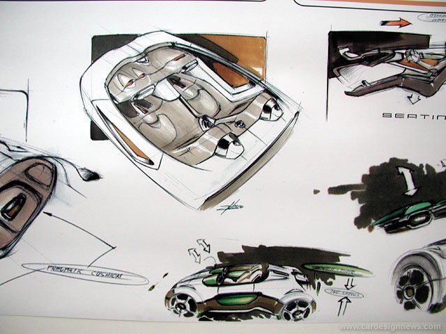 Automobile design，Model display，Hand painted ，