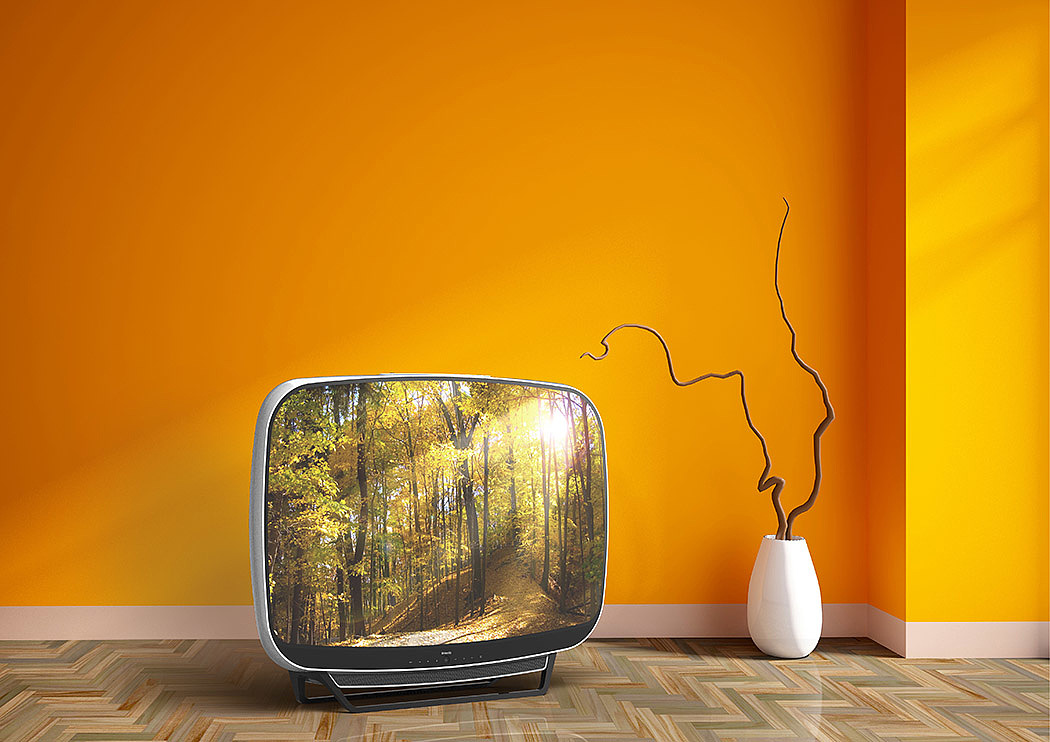 Retro，Television，General image，Design，household electrical appliances，