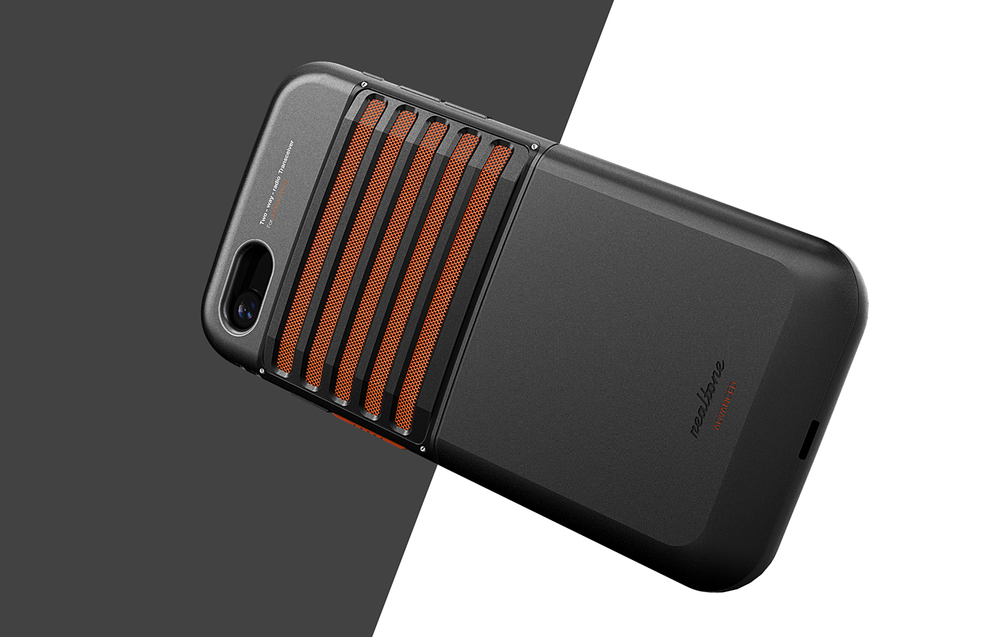 radio communication，waterproof，industrial design，Radio interphone，Outdoor artifact，Emergency rescue equipment，Mobile phone shell，Smart phone box，